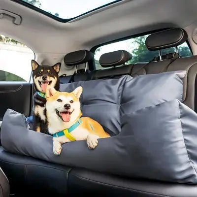 Siège auto animaux - CarrierTravelDog™ - Gris - Partout Avec Toutou