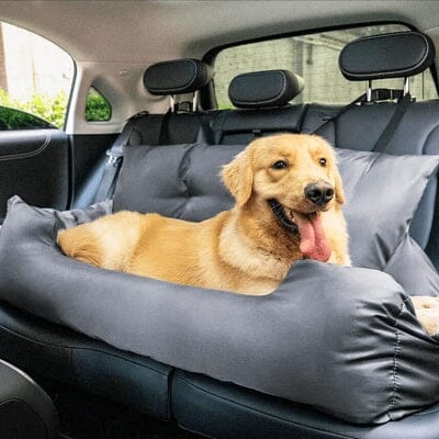 Siège auto animaux - CarrierTravelDog™ - Gris - Partout Avec Toutou