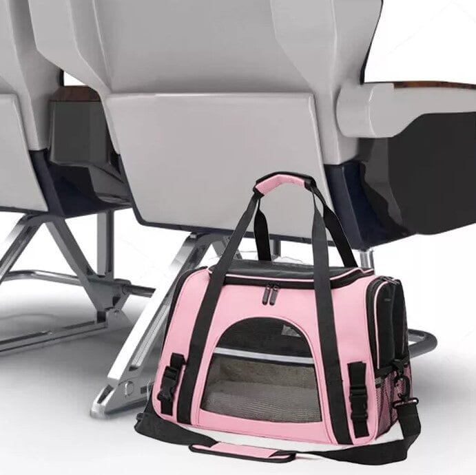 Sac de Transport pour Chien - DogCarrierBag™ - Rose - Partout Avec Toutou