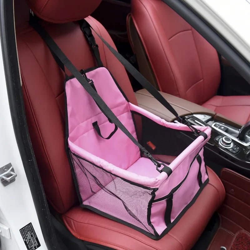 Siege Chien Voiture - PremiumDogBag™ - Rose - Partout Avec Toutou